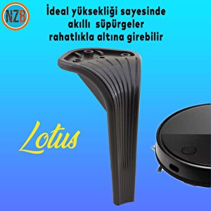 Mobilya Yükseltici Kanepe Sehpa Tv Ünitesi Koltuk Ayağı 16 Cm Siyah Baza Ayak
