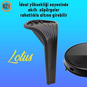 Mobilya Kanepe Sehpa Tv Ünitesi Koltuk Ayağı 19 Cm Siyah Baza Ayak