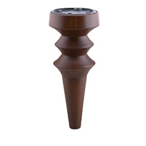 Oliva Mobilya Kanepe Koltuk Tv Ünitesi Baza Ayağı Zigon Orta Sehpası Ayak Ayakları Ahşap Desen 17 Cm