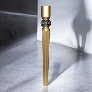 Elips Masa Dresuar Ayağı 75 Cm Plastik Gold Altın Ayak Mutfak Yemek Masası Mobilya Ayakları Gold