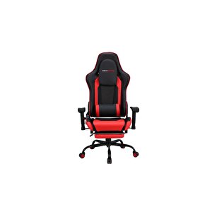 Adore Gaming Combo Profesyonel Oyuncu Ve Çalışma Koltuğu-siyah-kırmızı 71x130-139,5x58 Cm (gxyxd)