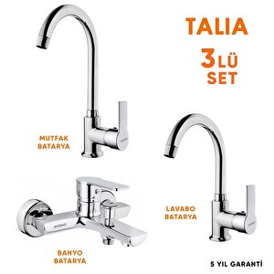 Talia Krom K3'lü Set