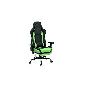 Adore Gaming Combo Profesyonel Oyuncu Ve Çalışma Koltuğu-siyah-yeşil 71x130-139,5x58 Cm (gxyxd)