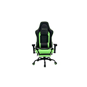 Adore Gaming Combo Profesyonel Oyuncu Ve Çalışma Koltuğu-siyah-yeşil 71x130-139,5x58 Cm (gxyxd)