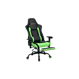 Adore Gaming Combo Profesyonel Oyuncu Ve Çalışma Koltuğu-siyah-yeşil 71x130-139,5x58 Cm (gxyxd)