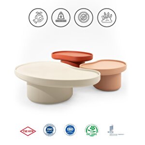 Kidney Sehpa Takımı | Set Sehpa | Rehome
