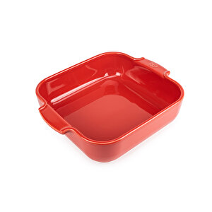 Appolia Kare Fırın Kabı Kırmızı 28 Cm