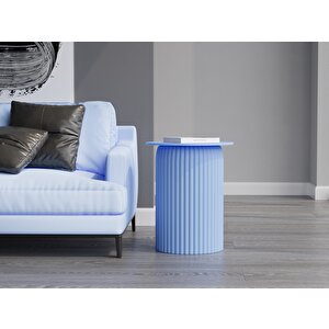 Seton Sehpa 55 Cm Buz Mavisi