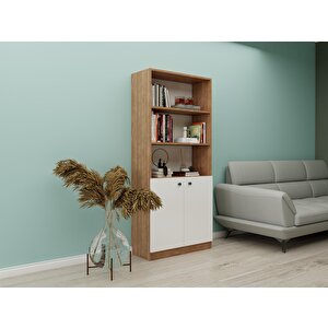 Sardes Kitaplık Marbella Kiraz / Beyaz