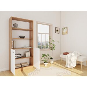 Sardes Kitaplık Marbella Kiraz / Beyaz