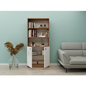 Sardes Kitaplık Marbella Kiraz / Beyaz