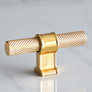 Metal Kulp Tek Vida Tırtık Desen Çekmece Mutfak Mobilya Dolabı Dolap Kulpları Kulbu Altın Gold