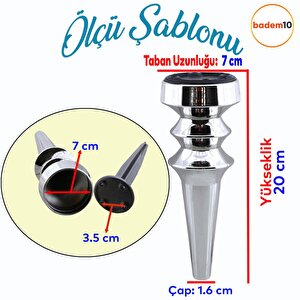 Oliva Mobilya Kanepe Koltuk Tv Ünitesi Baza Ayağı Zigon Orta Sehpası Gümüş Ayak Ayakları 20 Cm Krom
