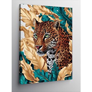 Kanvas Tablo Renkler Ve Leopar