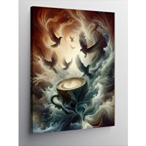 Kanvas Tablo Kafein Rüyası 70x100 cm