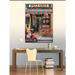 Kanvas Tablo Pizza Dükkanı