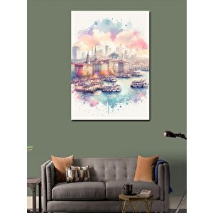Kanvas Tablo İstanbul Temalı 70x100 cm