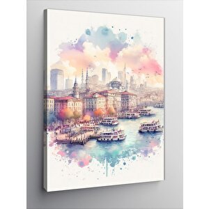 Kanvas Tablo İstanbul Temalı