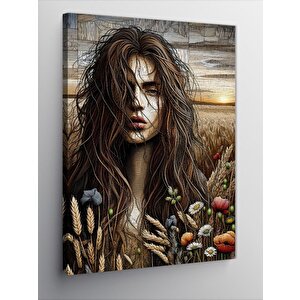 Kanvas Tablo Depresyon 70x100 cm