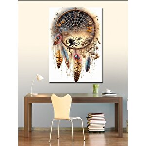 Kanvas Tablo Örümcek Ve Düşü Kapanı 70x100 cm