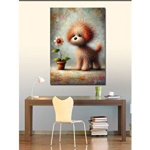 Kanvas Tablo Kıvırcık Burun 70x100 cm