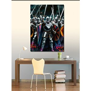 Kanvas Tablo Şövalyeler 70x100 cm