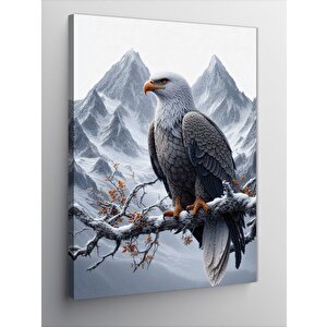 Kanvas Tablo Daldaki Kartal 100x140 cm