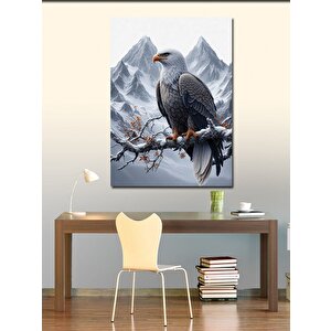 Kanvas Tablo Daldaki Kartal 100x140 cm