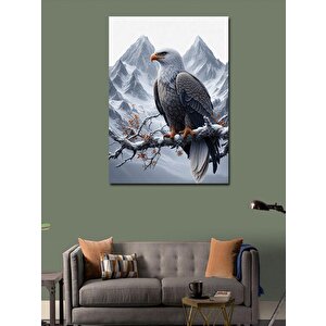 Kanvas Tablo Daldaki Kartal 100x140 cm