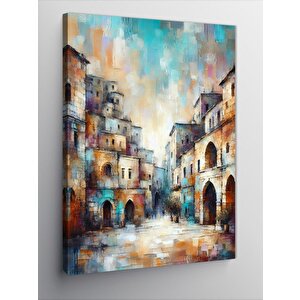 Kanvas Tablo Gizemli Şehir