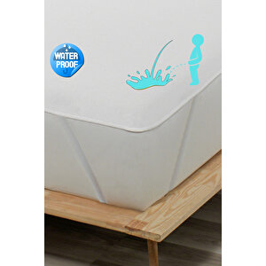 Sıvı Geçirmez Alez, Bebek Yatağı, Beşik Boy, Mikrofiber, Köşeden Lastikli (70x140) 70x140 cm