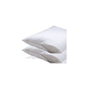 Sıvı Geçirmez Yastık Alezi %100 Pamuklu 50x70 Yastık Koruyucu (2 Adet) 2 Adet