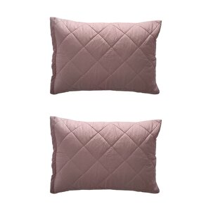 Renkli Yastık Alezi %100 Pamuklu 50x70 Yastık Koruyucu Pudra (sıvı Geçirmez Değil) (3 Adet) 3 Adet