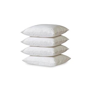 Yastık, Silikon Dolgu, 800 Gr, Mikrofiber Kumaş, (50x70) (4 Adet) 4 Adet
