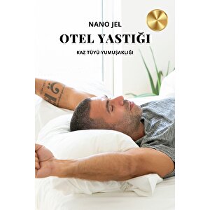 Premium Otel Yastığı, Nano Jel, Dolgun Yastık, Kaz Tüyü Yumuşaklığı, (1000 Gram), 50x70