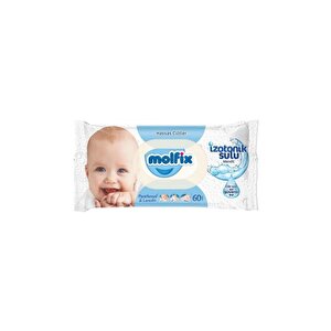 Molfix Izotonik Hassas Ciltler Tekli Paket 60 Yaprak Islak Havlu