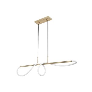 Yumuşak Boru Modern Led Avize - Yemek Masası