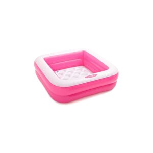 Mini Kare Havuz Pembe 85x85x23 Cm
