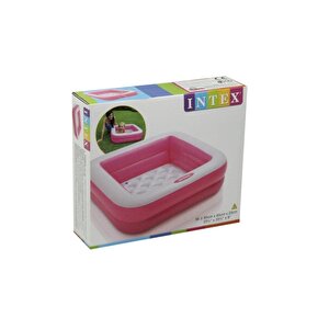 Mini Kare Havuz Pembe 85x85x23 Cm