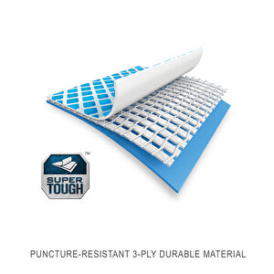 Dikdörtgen Prefabrik Aile Havuzu 300x200x75cm 28272