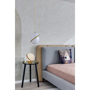 Moon Modern Tekli Eskitme Avize - Salon/oturma Odası - Mutfak - Yatak Odası - Antre