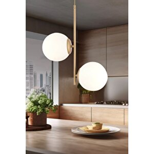 Malibu 2 Li Eskitme Modern Genç Odası Mutfak Salon Avize