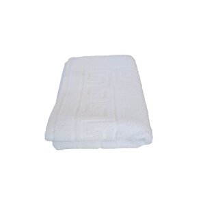 12 Li Ayak İzli Banyo Paspas %100 Pamuklu Ayak Havlusu