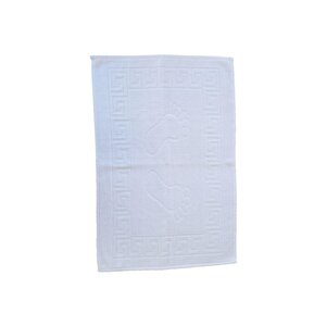 6 Lı Ayak İzli Banyo Paspas Pamuklu Ayak Havlusu 50x70 Cm