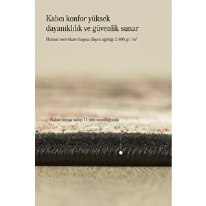 İran Tarzı Klasik Desenli Barok Süslemeli Siyah Gold Bej Renkli Halı