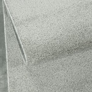 Yumuşak Kısa Havlı Modern Halı Düz Krem Renkli Halı 100x300 cm