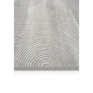 Cool Halı Safir 8614 Gri Halı Yolluk Salon Halısı Kesme Antre Koridor Halısı Yatak odası halısı