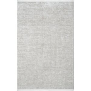Safir 8609 Gri Halı Yolluk Salon Halısı Kesme Antre Koridor Halısı Yatak odası halısı 160x200 cm
