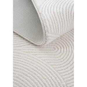 Cool Halı Safir 8612 Krem Halı Yolluk Salon Halısı Kesme Antre Koridor Halısı Yatak odası halısı