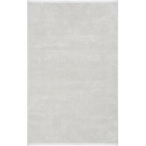 Safir 8614 Gri Halı Yolluk Salon Halısı Kesme Antre Koridor Halısı Yatak odası halısı 120x400 cm